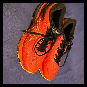 Orange ASICS men’s brand new